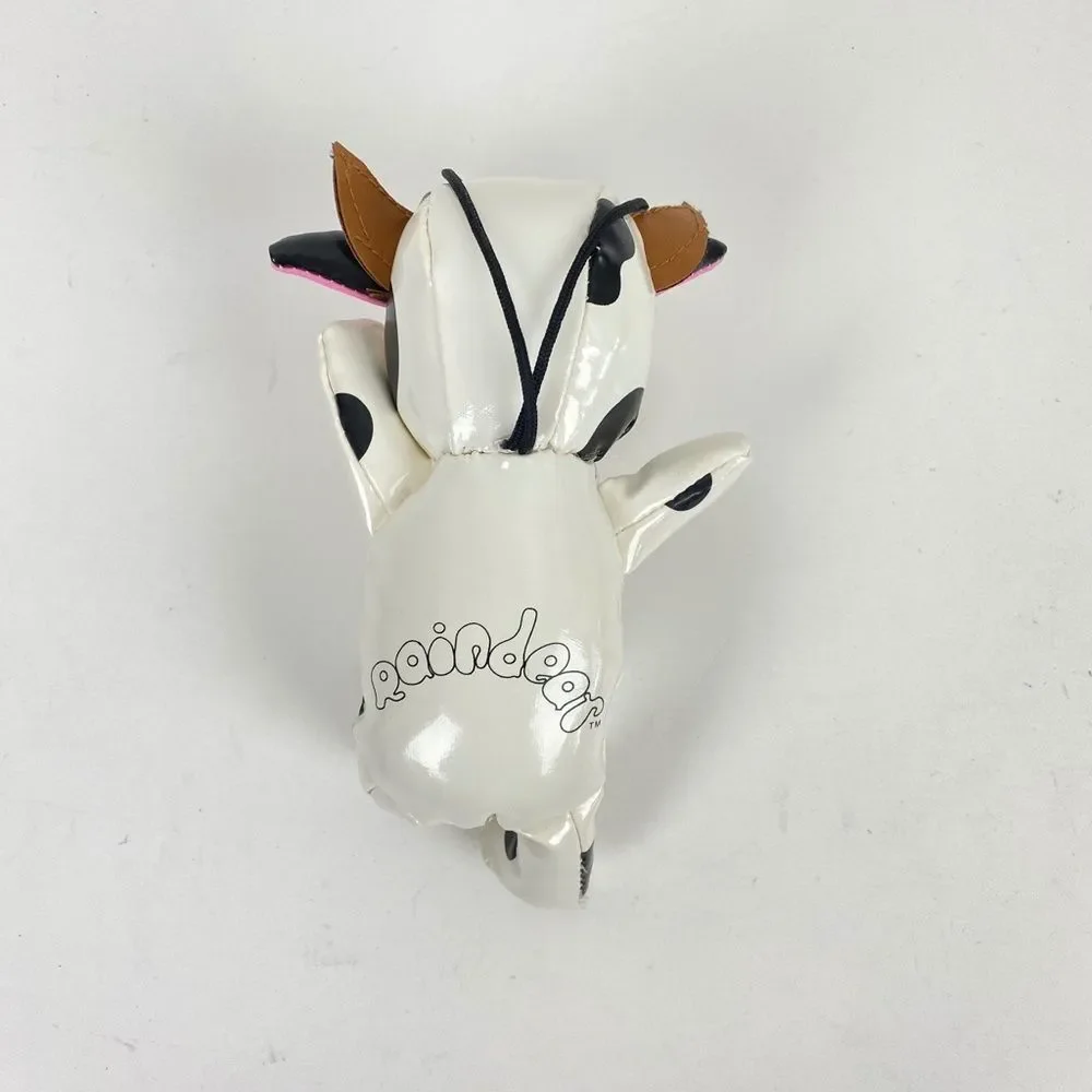 Vinyl Holstein Cow Plush Backpack Accessory Raindear TM Raincoat Collector 6
